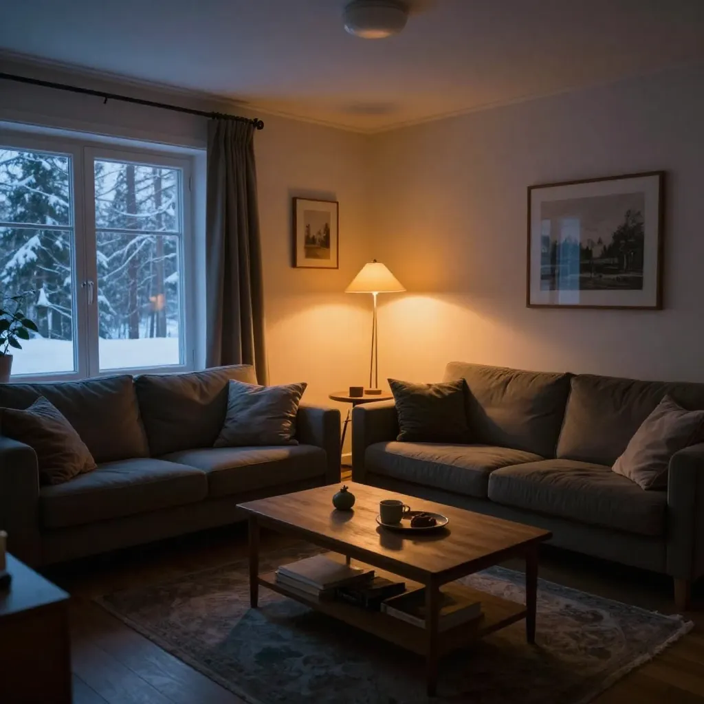 Evening wind-down lighting solution